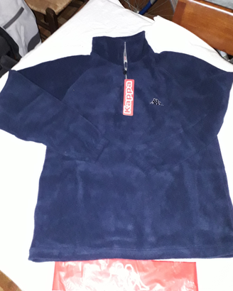 Felpa vintage in pile Robe di Kappa