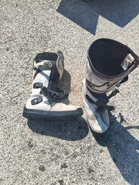  set cross trial  L più stivali 44 alpinestars 