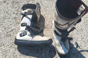  set cross trial  L più stivali 44 alpinestars 