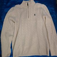 Polo Ralph Lauren Trecce e Zip (Taglia M)