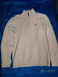 Polo Ralph Lauren Trecce e Zip (Taglia M)