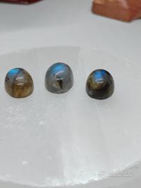 Cabochon Labradorite Pietre Naturali  Base Anello 