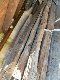 Travi tetto castagno