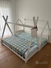 Letto montessoriano per bambini