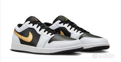 Jordan low Metallic gold