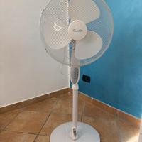 Ventilatore Gluck con piedistallo e telecomando
