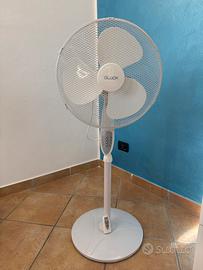 Ventilatore Gluck con piedistallo e telecomando