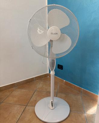 Ventilatore Gluck con piedistallo e telecomando