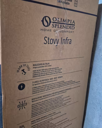 stufa a gas nuova