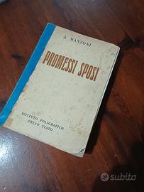 libro vintage - I promessi sposi