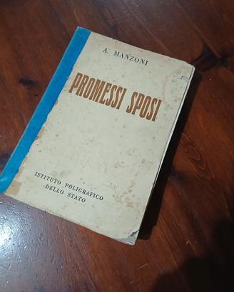 libro vintage - I promessi sposi