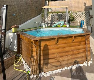 Piscina in legno