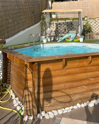 Piscina in legno