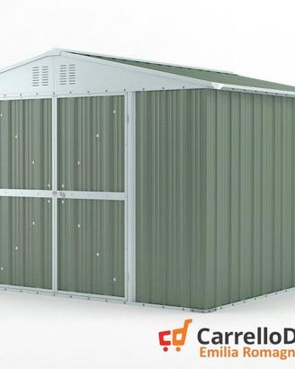Box struttura lamiera Acciaio 327x307 verde
