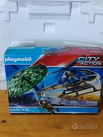 Playmobil City Action 70569 Elicottero Polizia