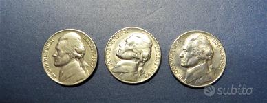 Nickel Five-Cent pieces (5 Centesimi Nickel)