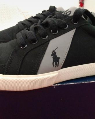 Scarpe Polo Ralph Lauren Hugh-Ne nere uomo n.41 – 