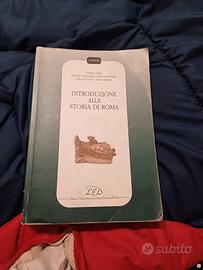 Libro Introduzione alla storia di Roma 