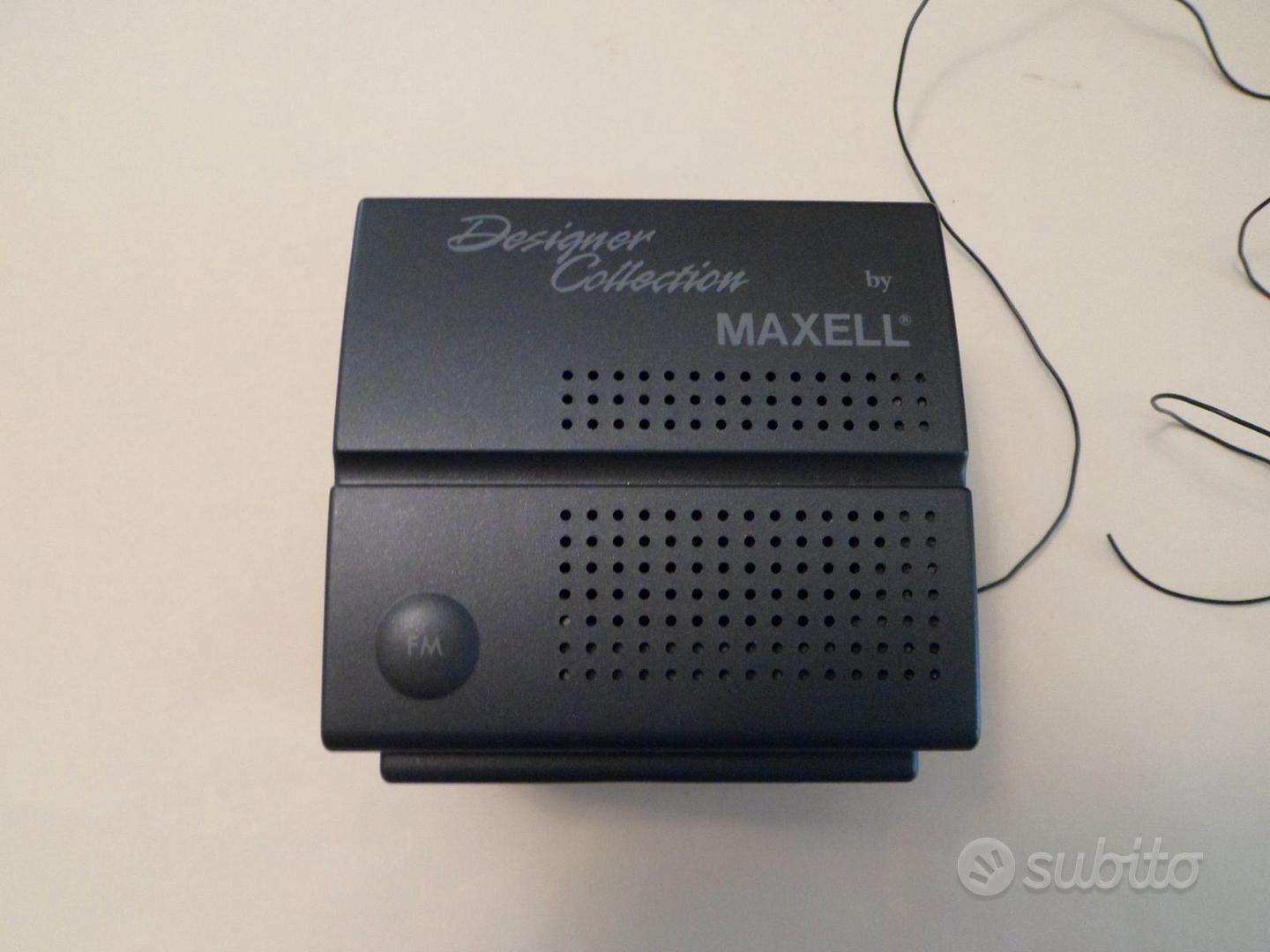 RADIO FM A CUBO MAXELL DESIGNER COLLECTION Audio/Video In vendita a
