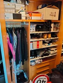 armadio con cabina armadio 