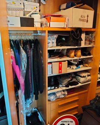 armadio con cabina armadio 