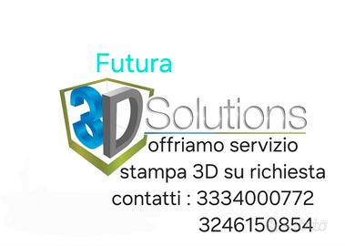 servizio su richiesta di stampa 3d