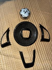 Inserti in carbonio vero abarth 500