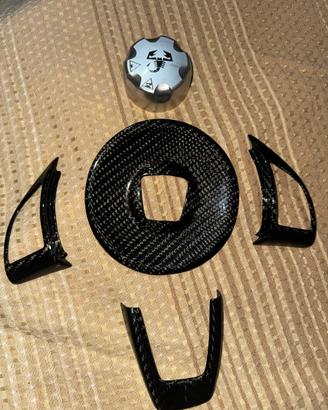 Inserti in carbonio vero abarth 500