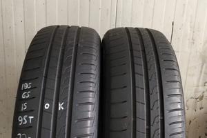 Coppia PNEUMATICI 195 65 15 95T HANKOOK KINERGY EC