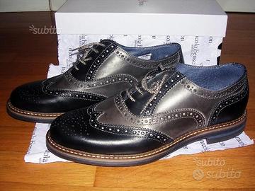 Scarpe classiche Derby in pelle stringate n.43