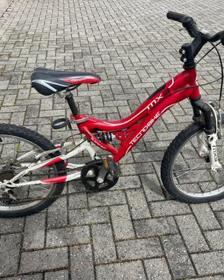 Bicicletta rossa Tecnobike MX3