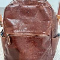 Zaino Basile in vera pelle