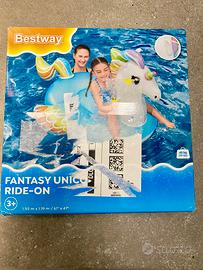 Bestway unicorno bianco gonfiabile cavalcabile