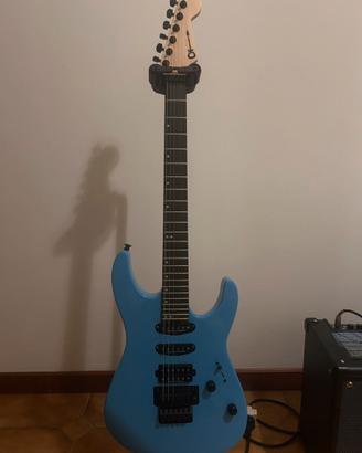 Charvel ProMod Dk 24HSS Infinity Blue + custodia