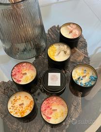 Candele in barattolo