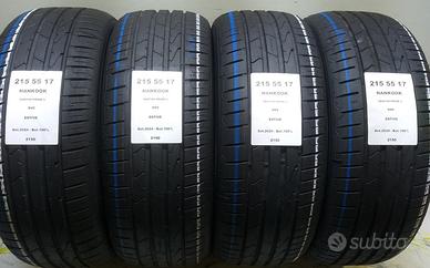 4 GOMME 215 55 17 HANKOOK A2150