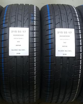 4 GOMME 215 55 17 HANKOOK A2150