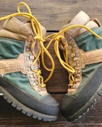 Scarponi TREKKING e ROCCIA DOLOMITE numero 41.