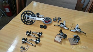 gruppo shimano deore xt m760 mtb vintage