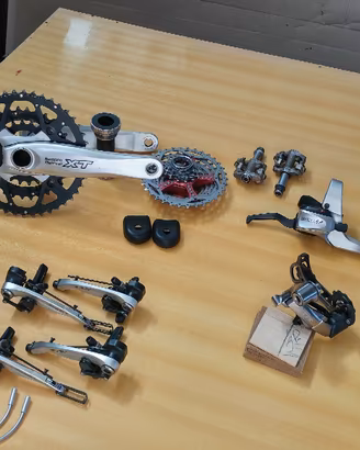 gruppo shimano deore xt m760 mtb vintage