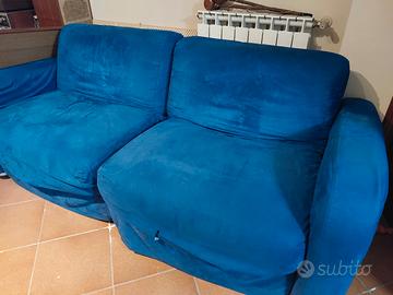 divano con poltrone estraibili
