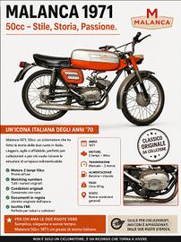 Malanca 50cc 1971 – Moto d’epoca con documenti