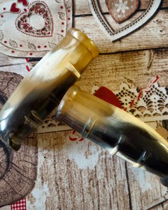 Manopole bici d'epoca - vero corno