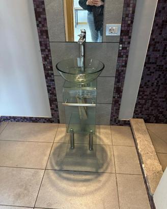 Lavabo in vetro