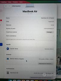 MacBook Air M1 13"  512GB SSD - 8-core GPU