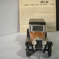 Fiat super 12v de ville 1921 rio 1:43