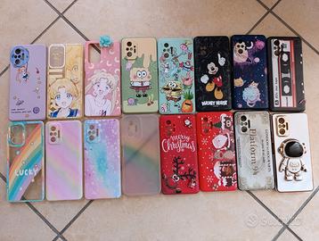 Set 16 cover varie cartoni e colorate