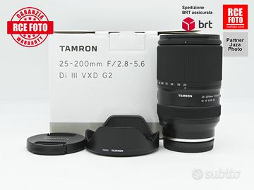 Tamron 25-200 F2.8-5.6 Di III VXD G2 (Sony)