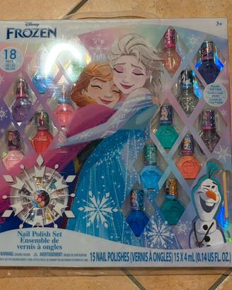 Disney Frozen set 18 smalti unghie - mai usato