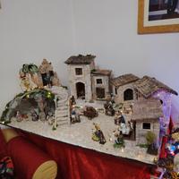 Presepe Artigianale con materiali di pregio